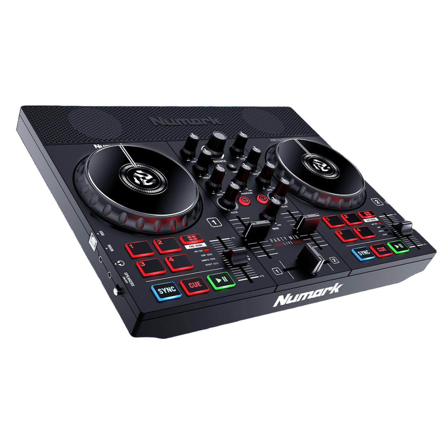 Controlador Dj Party Mix Live Numark image number 1.0