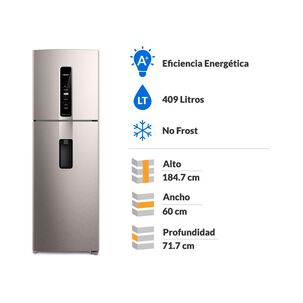 Refrigerador Top Freezer Fensa IW45S / No Frost / 409 Litros / A+