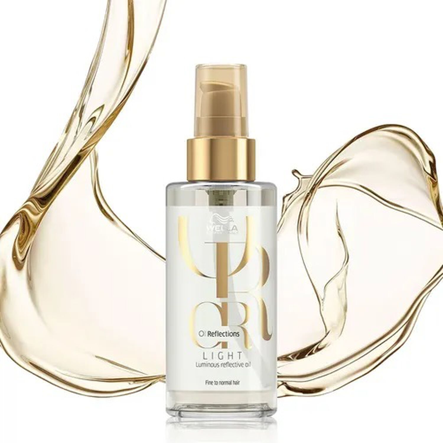 Aceite Oil Reflections Light 100ml Tratamiento Brillo De Wella image number 1.0