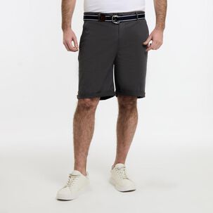 Bermuda Liso Tiro Medio Regular Hombre The King's Polo Club