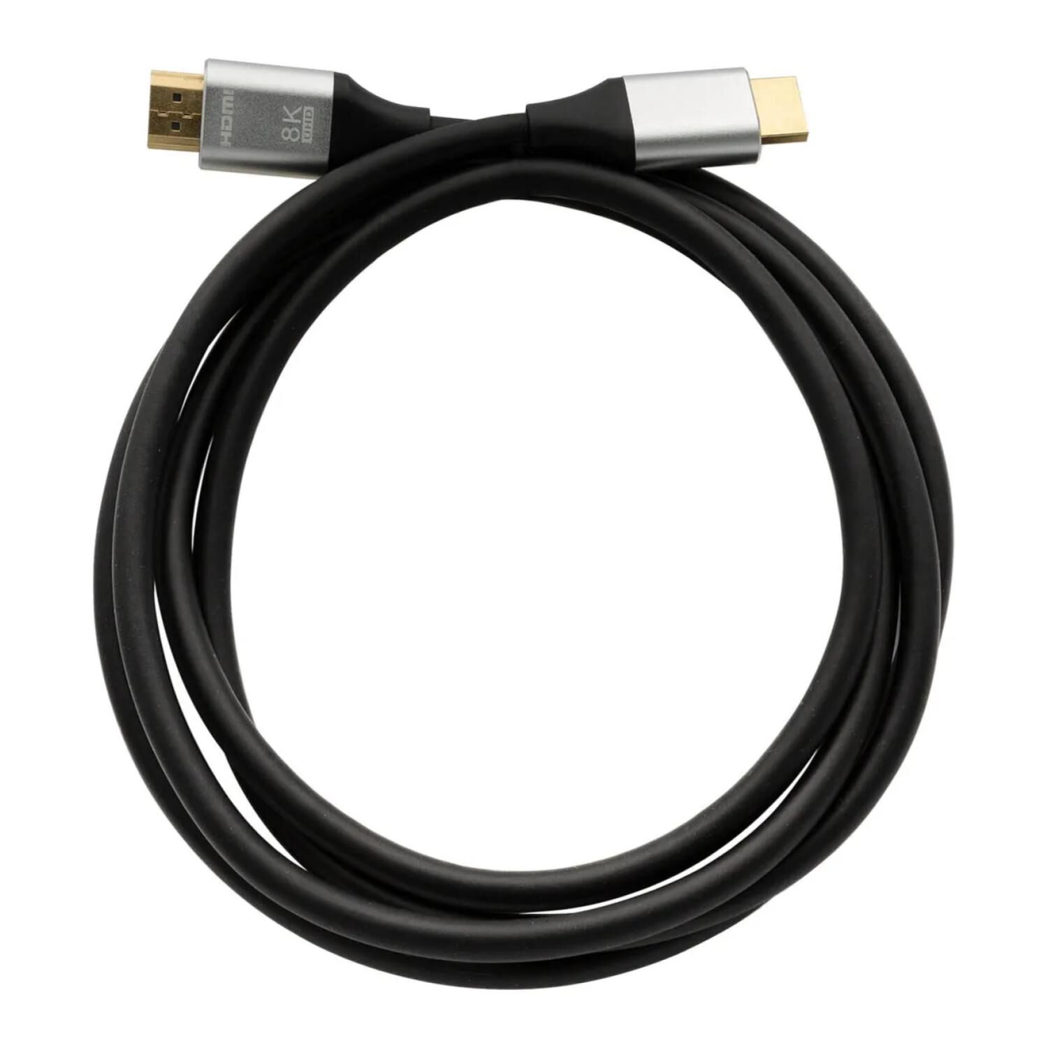 Cable Hdmi 2.1 8k Blindado 3mts Negro image number 2.0