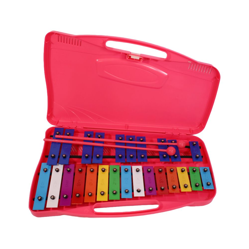 Metalofono 25 Notas Rosado Met25pk image number 0.0