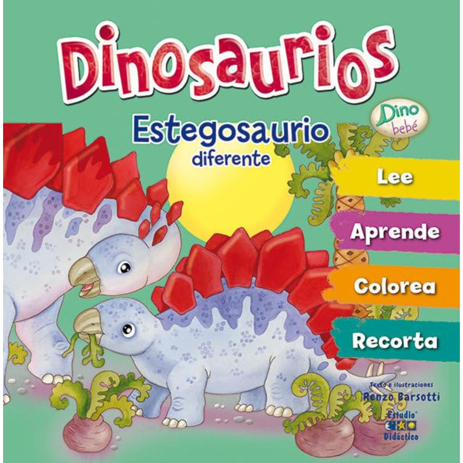 Estegosaurio Diferente -dino Bebe image number 0.0