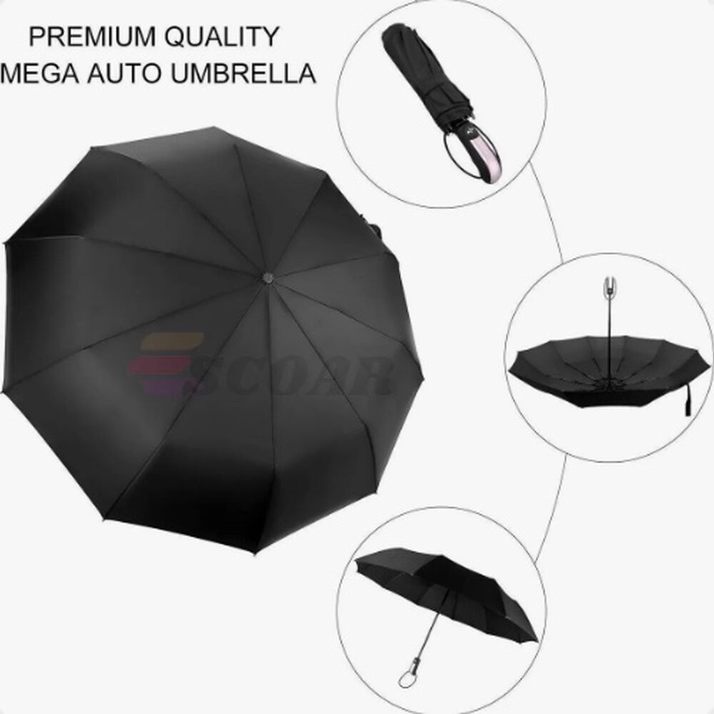 Paraguas Plegable Autom&aacute;tico De Pluvia image number 3.0
