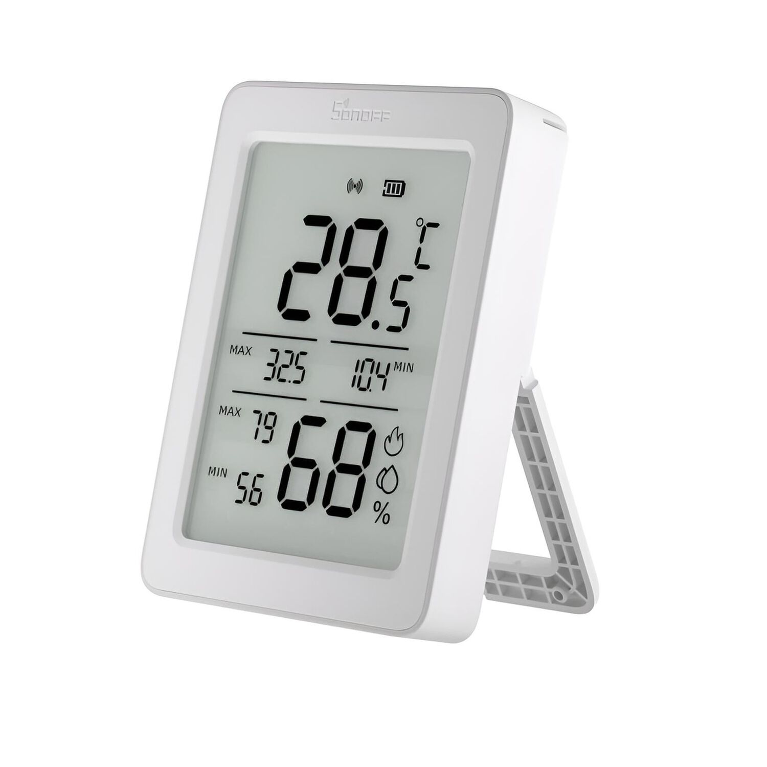 Sensor De Temperatura Y Humedad Zigbee Sonoff Snzb-02dr2 image number 1.0