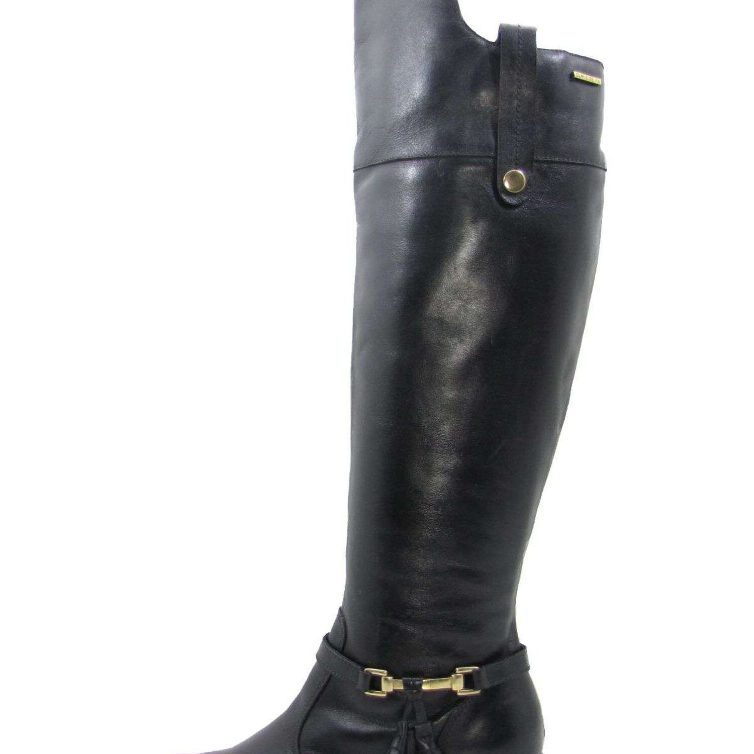 Bota Cuero Negro V&iacute;a Franca Art. 5914020preto image number 0.0