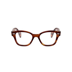 Lentes Ópticos Striped Havana Ray-ban Optical