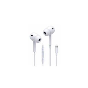 Aud&iacute;fonos In-ear Con Conector Tipo C Color Blanco - Ps