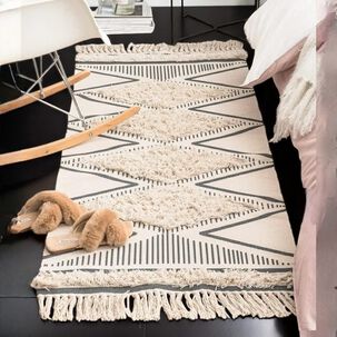 Alfombra Pasillera - Piecera Bordada 60x200cm