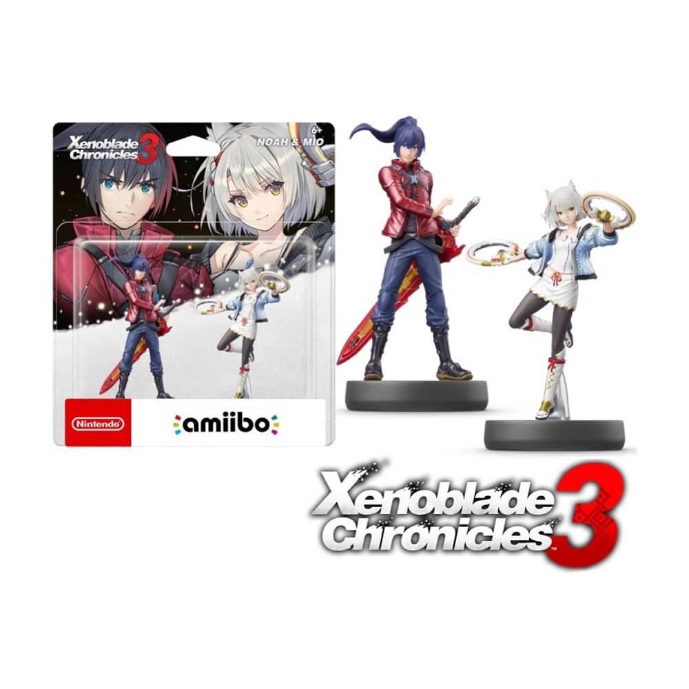 Amiibo Noah Y Mio Xenoblade Chronicles 3 Nintendo image number 0.0
