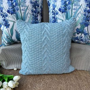 Set De 3 Cojines Combinados Azul Paga 2, Lleva 3!
