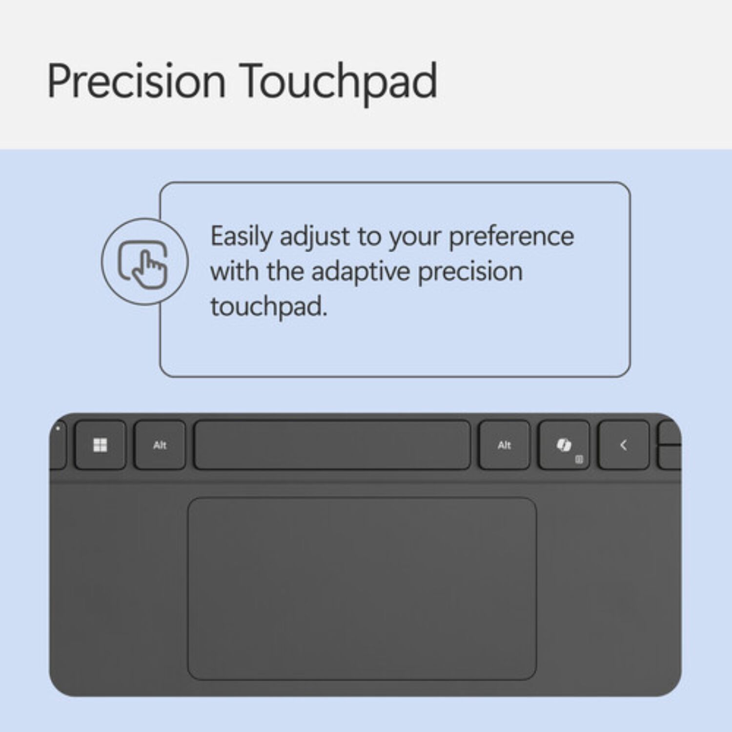 Surface Pro Cobertor Teclado Ingl&eacute;s Para Surface Pro 12" - Slate image number 6.0