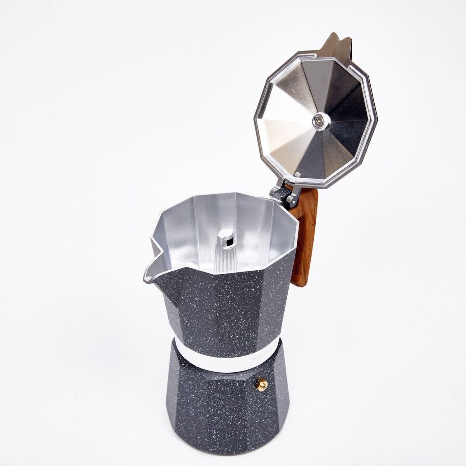 Cafetera Italiana Simple Cook Volterra 6 Tazas image number 3.0