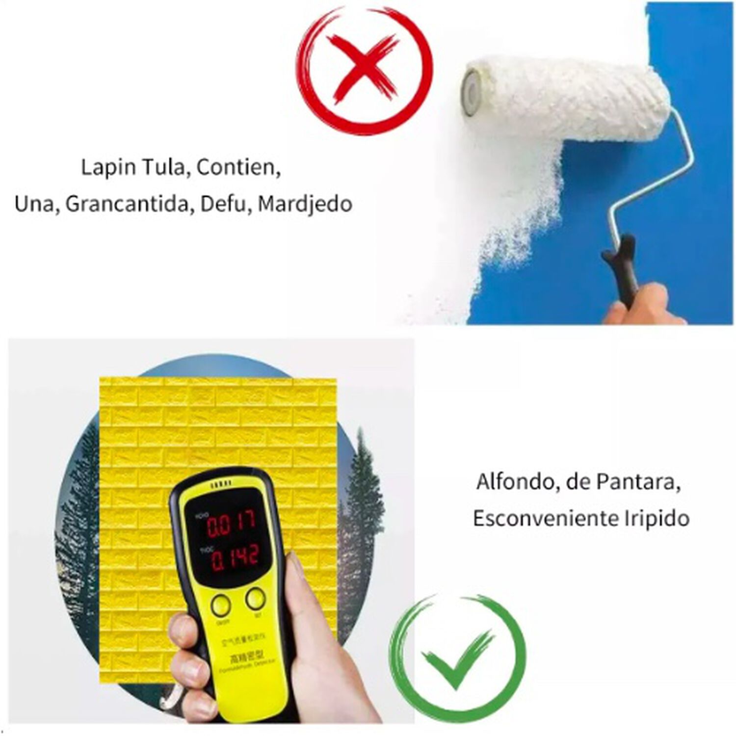 Pack 10 Lamina Papel Mural Autoadhesivo 3d Amarillo image number 3.0