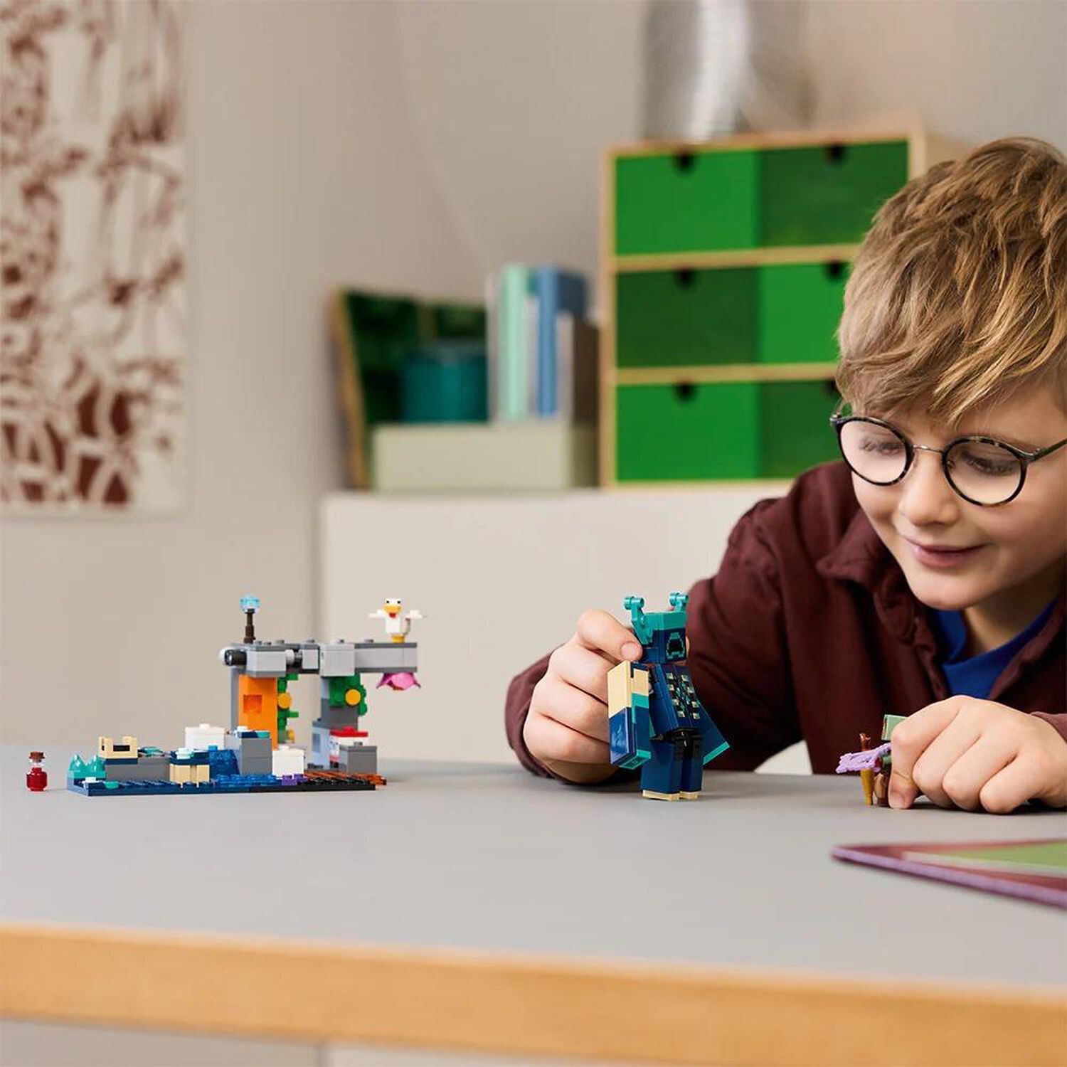 Lego Minecraft - El Encuentro Con El Custodio - 21274 image number 7.0