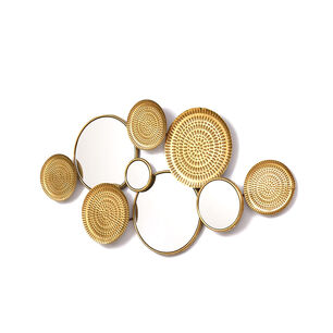 Adorno Espejo De Pared Decorativo Combinaci&oacute;n De Discos