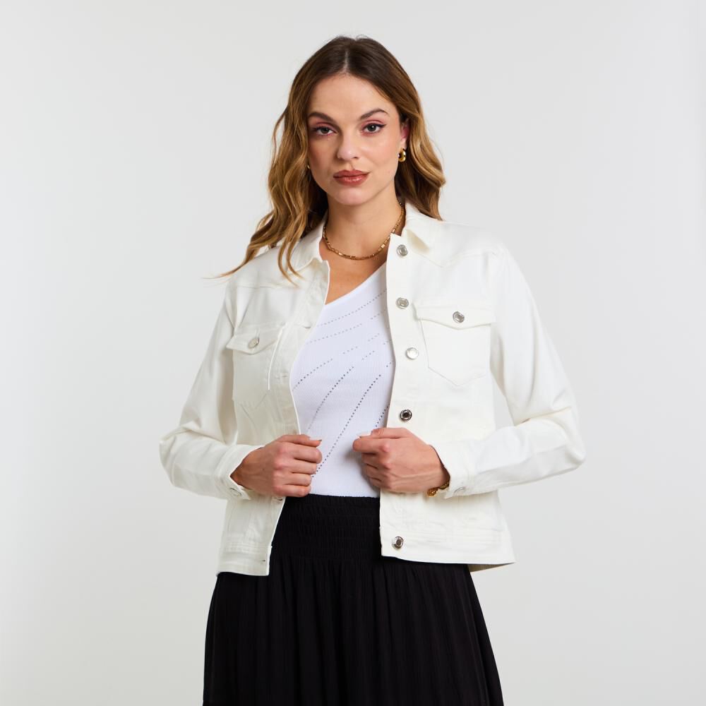 Chaqueta Denim Color Mujer Kimera image number 0.0