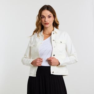 Chaqueta Denim Color Mujer Kimera