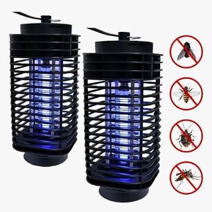 Pack 2 Lampara Uv Mata Mosquitos