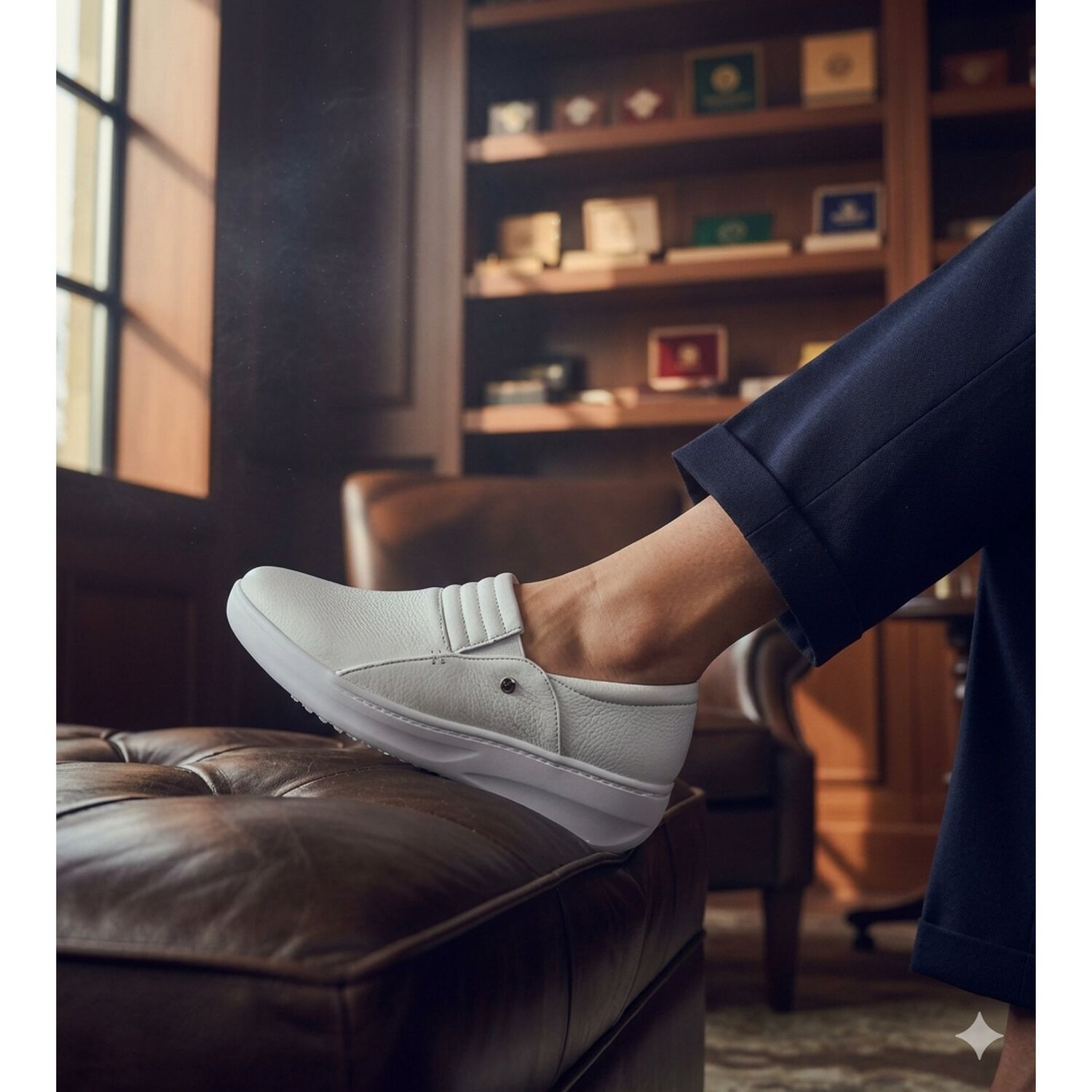 Mocasin Maxise Blanco Passer image number 4.0
