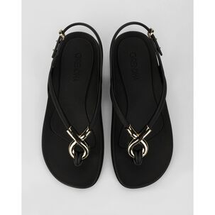 Sandalia Mujer Negro Muse Grendha