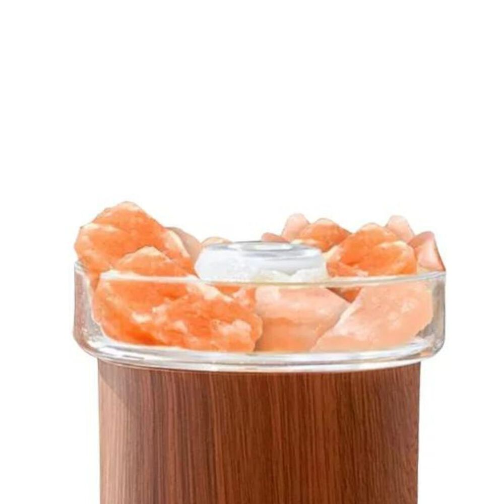 Pack Humidificador Piedras Sal + 6 Esencias Marron Oscuro image number 3.0