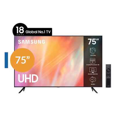 Led Samsung AU7000 / 75" / Ultra HD / 4K / Smart Tv