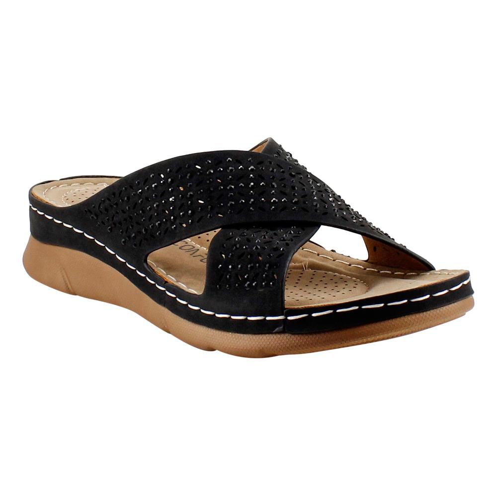 Sandalia Mujer New Walk Xa2122-301 Negro image number 1.0