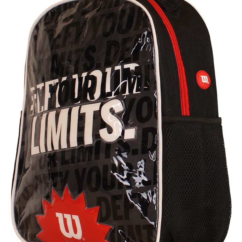 Mochila Infantil Unisex Luck Negro Wilson image number 1.0