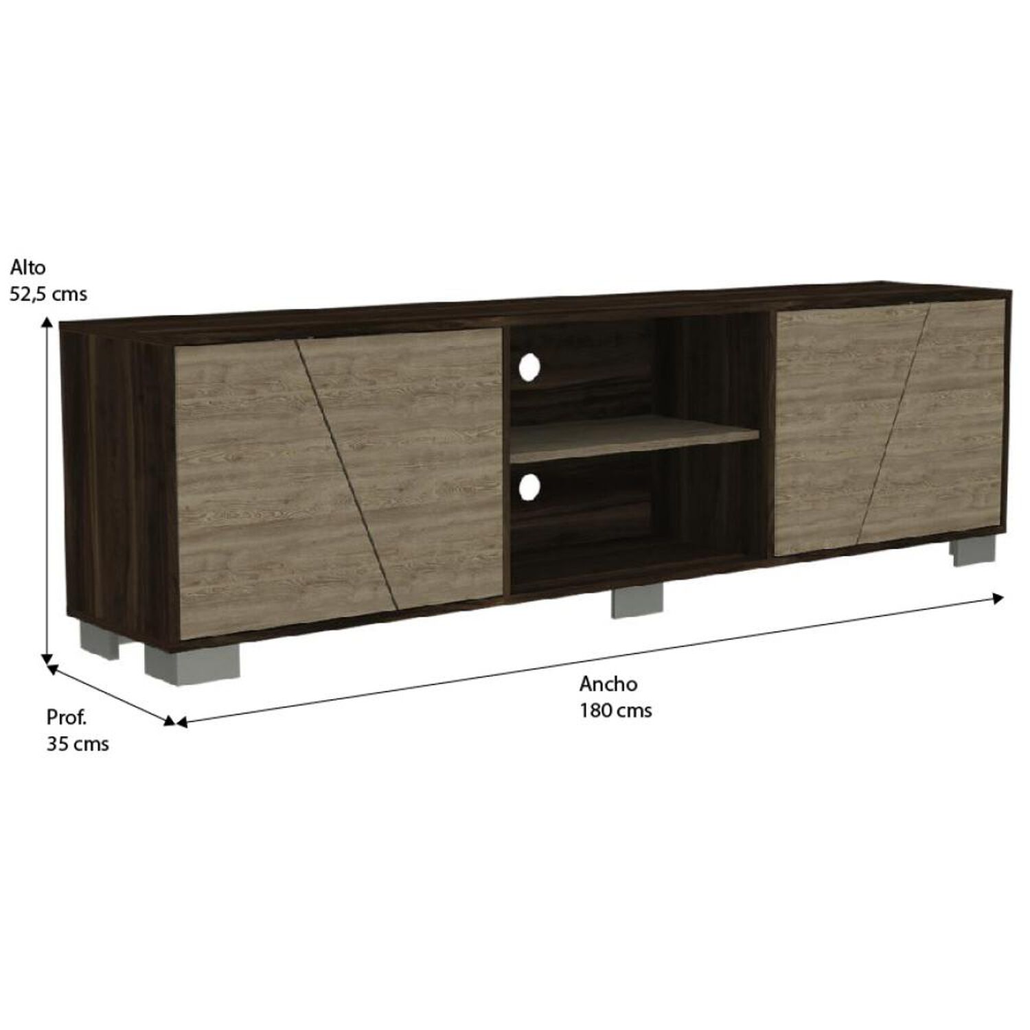 Rack Tuhome Fracktal / 4 Puertas image number 6.0