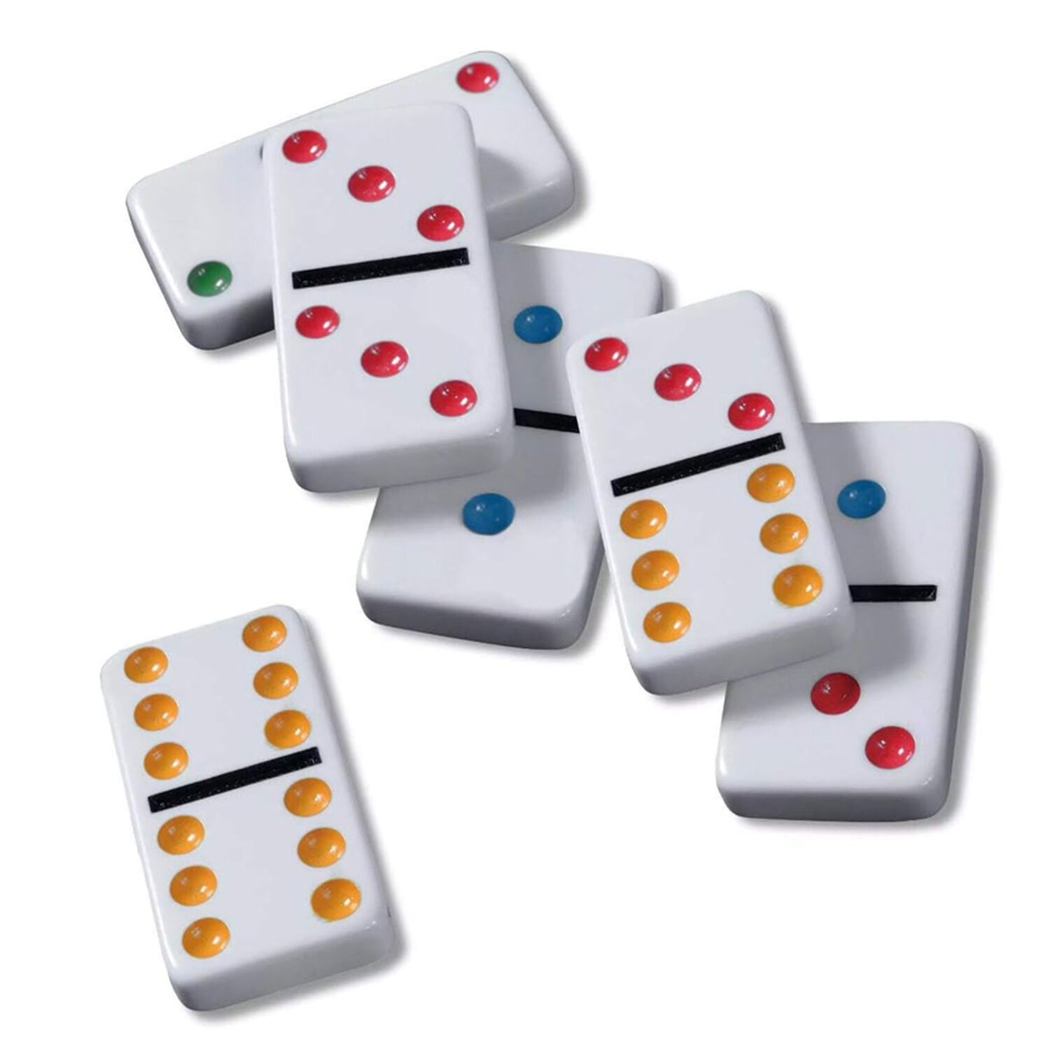 Juego Domino De 28 Pieza Color Juego De Mesa Doble Seis+caja image number 2.0