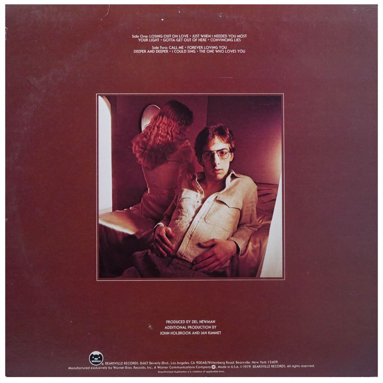 Randy Vanwarmer - Warmer | Vinilo Usado image number 1.0