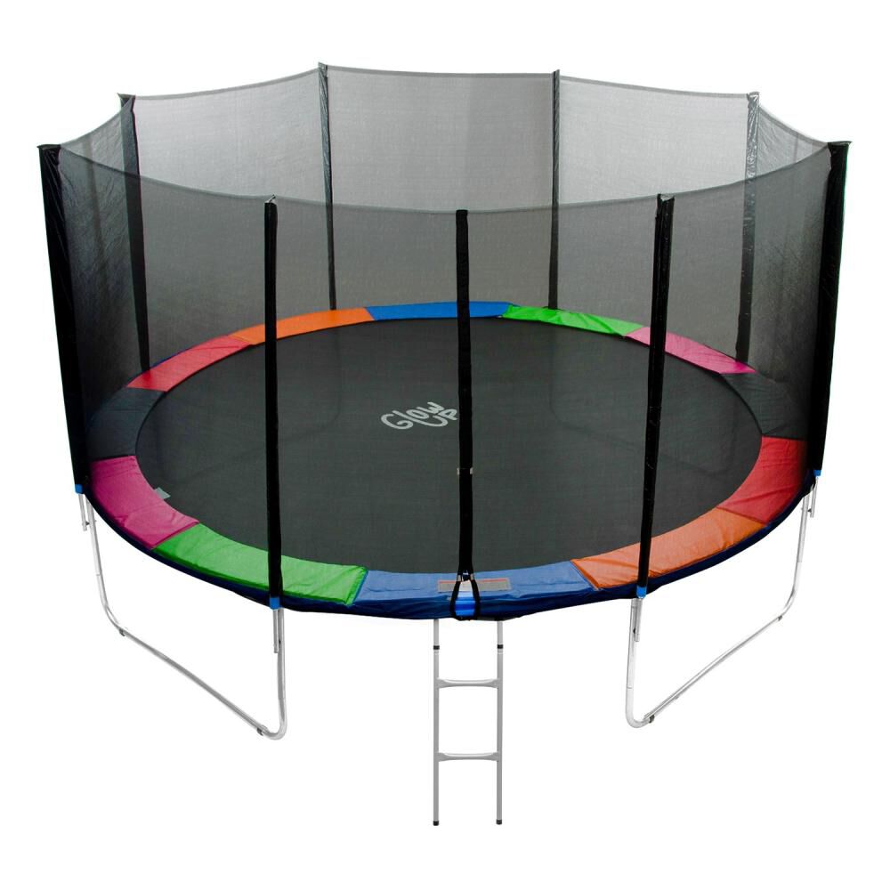 Cama El&aacute;stica  /3,66 mt Malla + Escalera Glowup Diametro 320 Cm image number 0.0