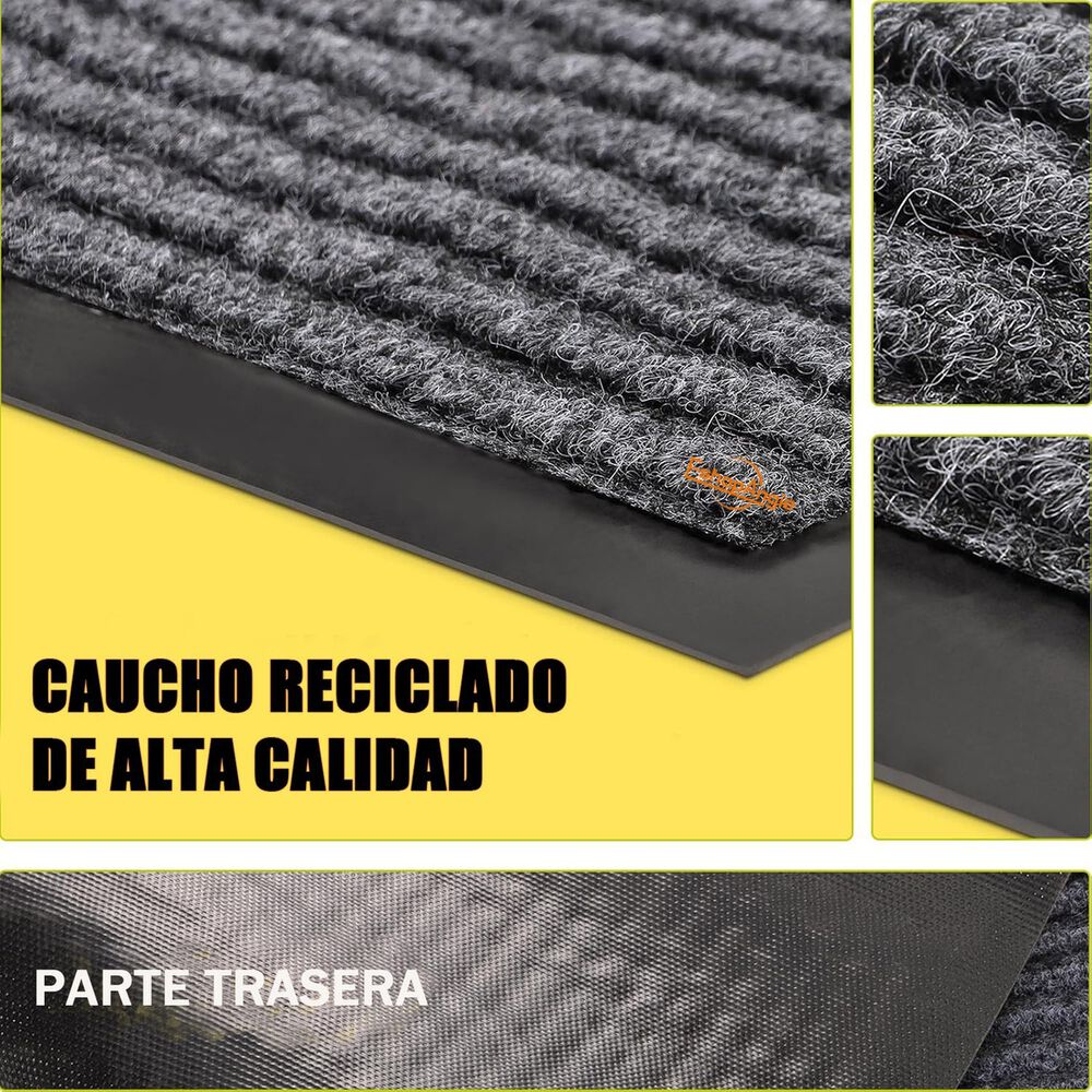 Alfombra Limpiapiés Exterior 60x40cm Alta Absorbencia image number 4.0