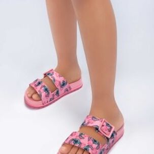 Sandalia Infantil Rosa Stich Summer Ipanema