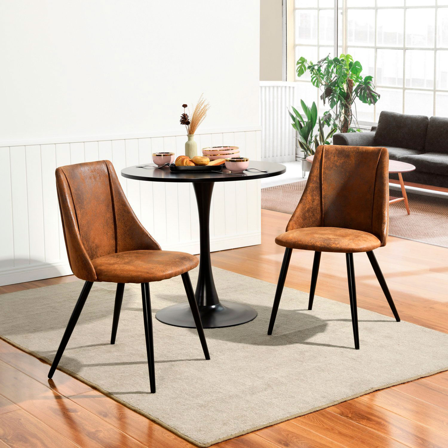 Pack 2 Sillas Comedor Moravia Caf&eacute; image number 1.0