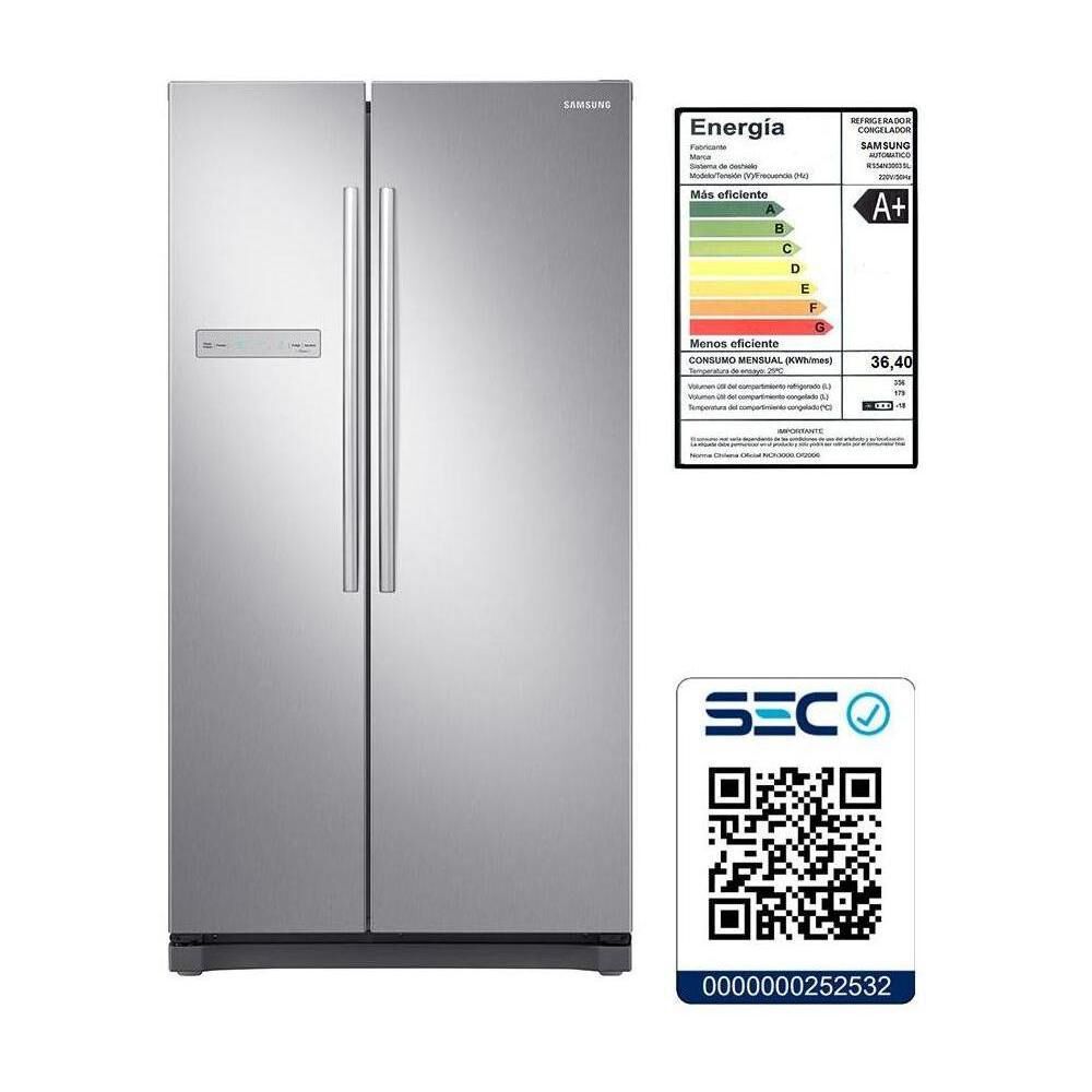 Refrigerador Side By Side Samsung Rs54N3003Sl / No Frost / 535 Litros image number 9.0