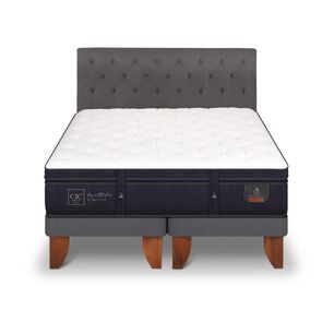 Cama Europea Cic Super Premium / King / Base Dividida + Respaldo