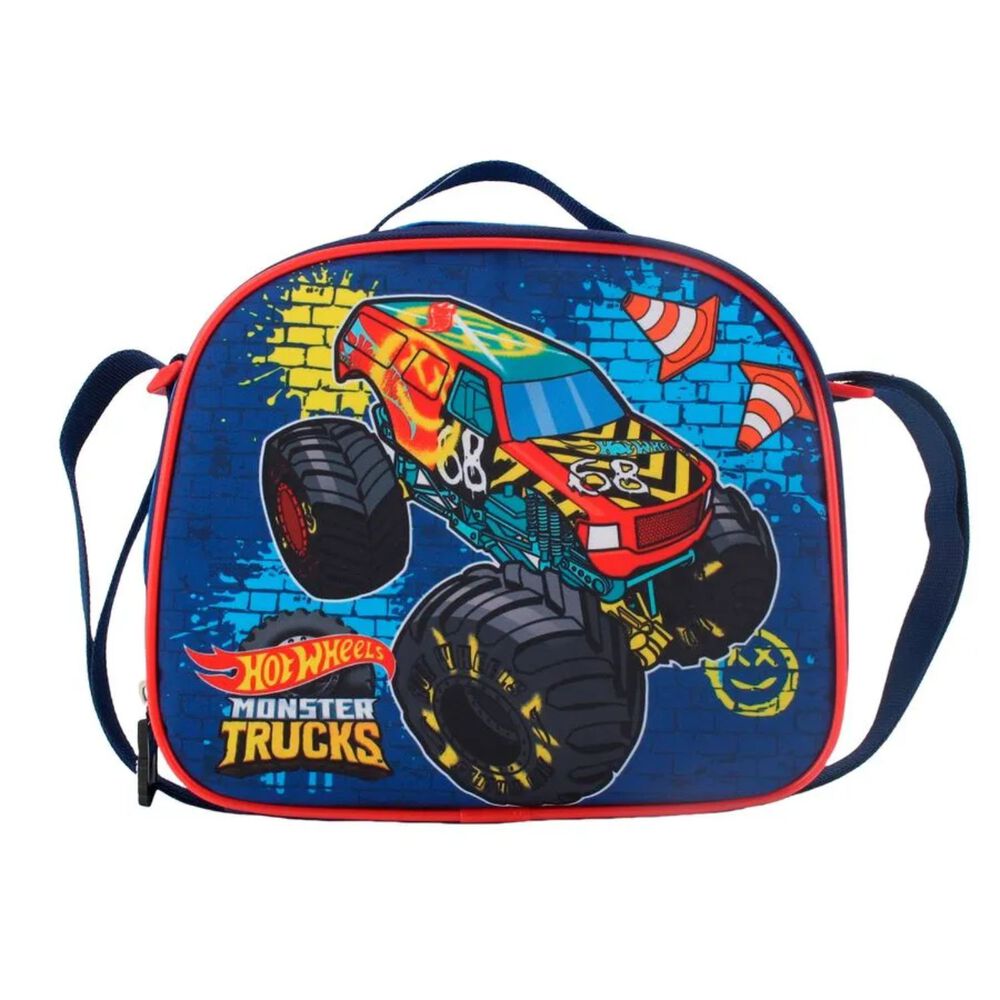 Pack 3 Piezas Mochila Lonchera Estuche Camiones Ni&ntilde;os image number 2.0