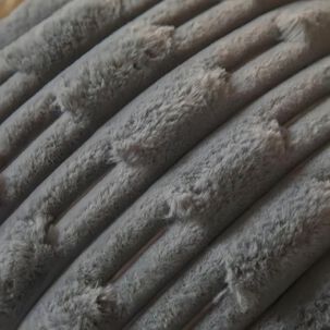 Set Piecera Premium + 2 Fundas Coj&iacute;n Gris