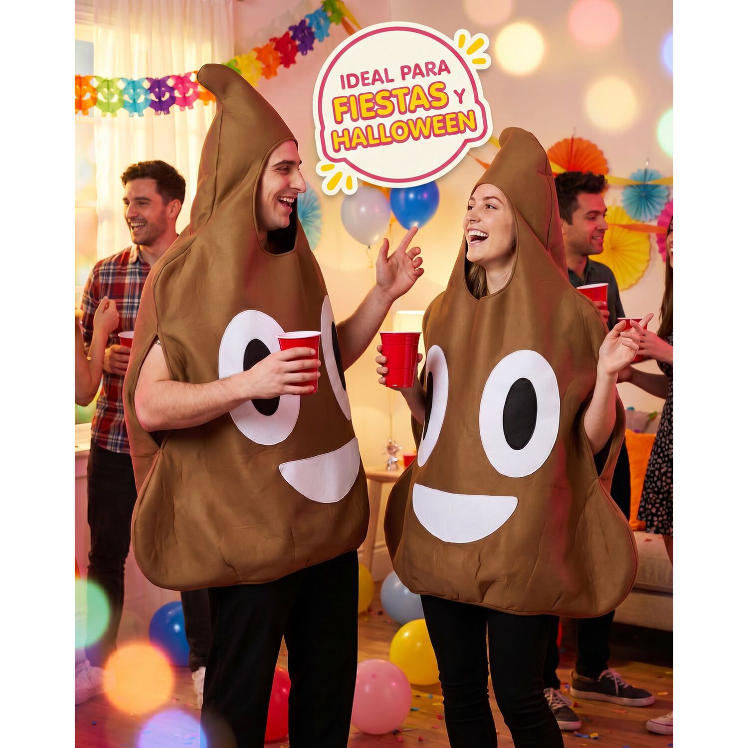 Disfraz Cosplay Caca Emoji image number 6.0