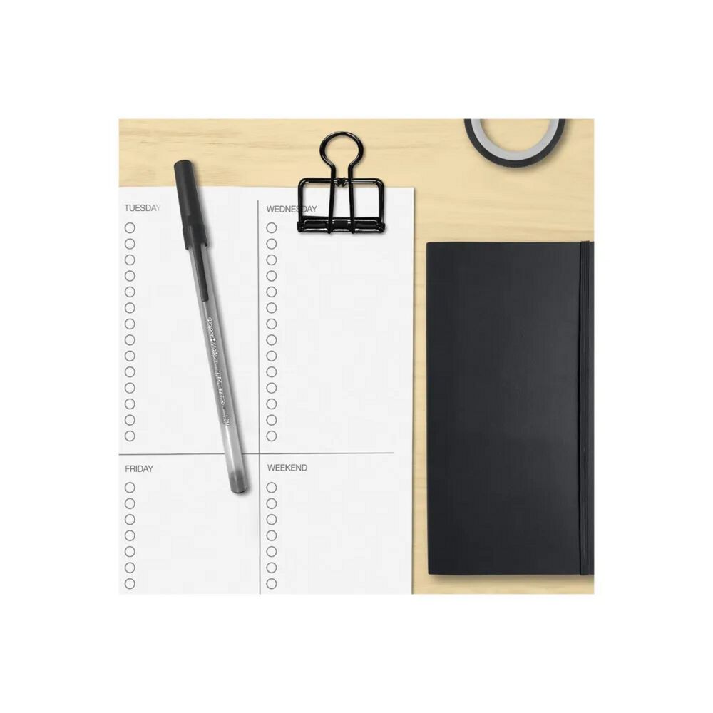 Caja 60 Bol&iacute;grafos Papermate Econ&oacute;mico Kilom&eacute;trico Negro image number 2.0