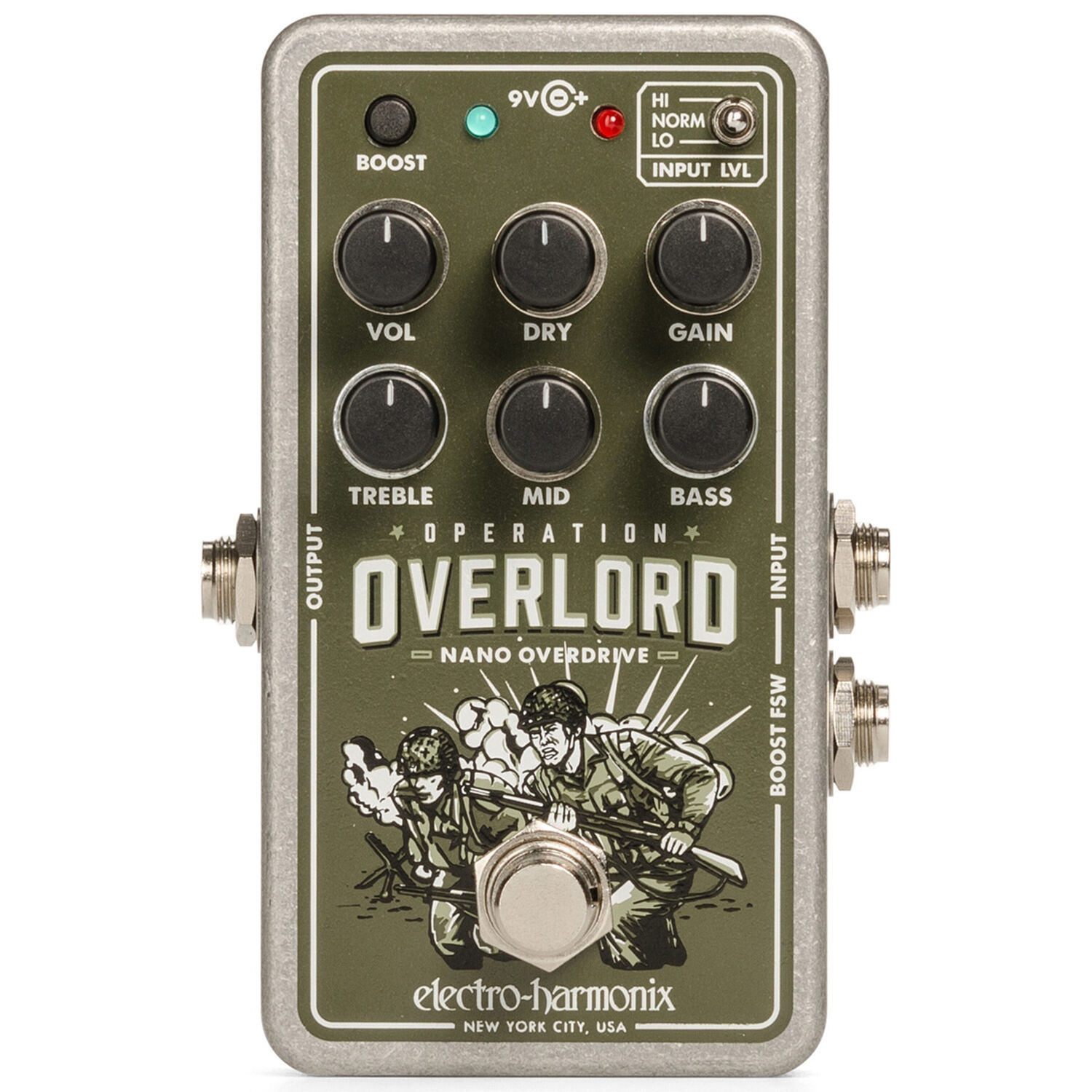 Pedal Overdrive Nano Operation Overlord Electro Harmonix image number 0.0