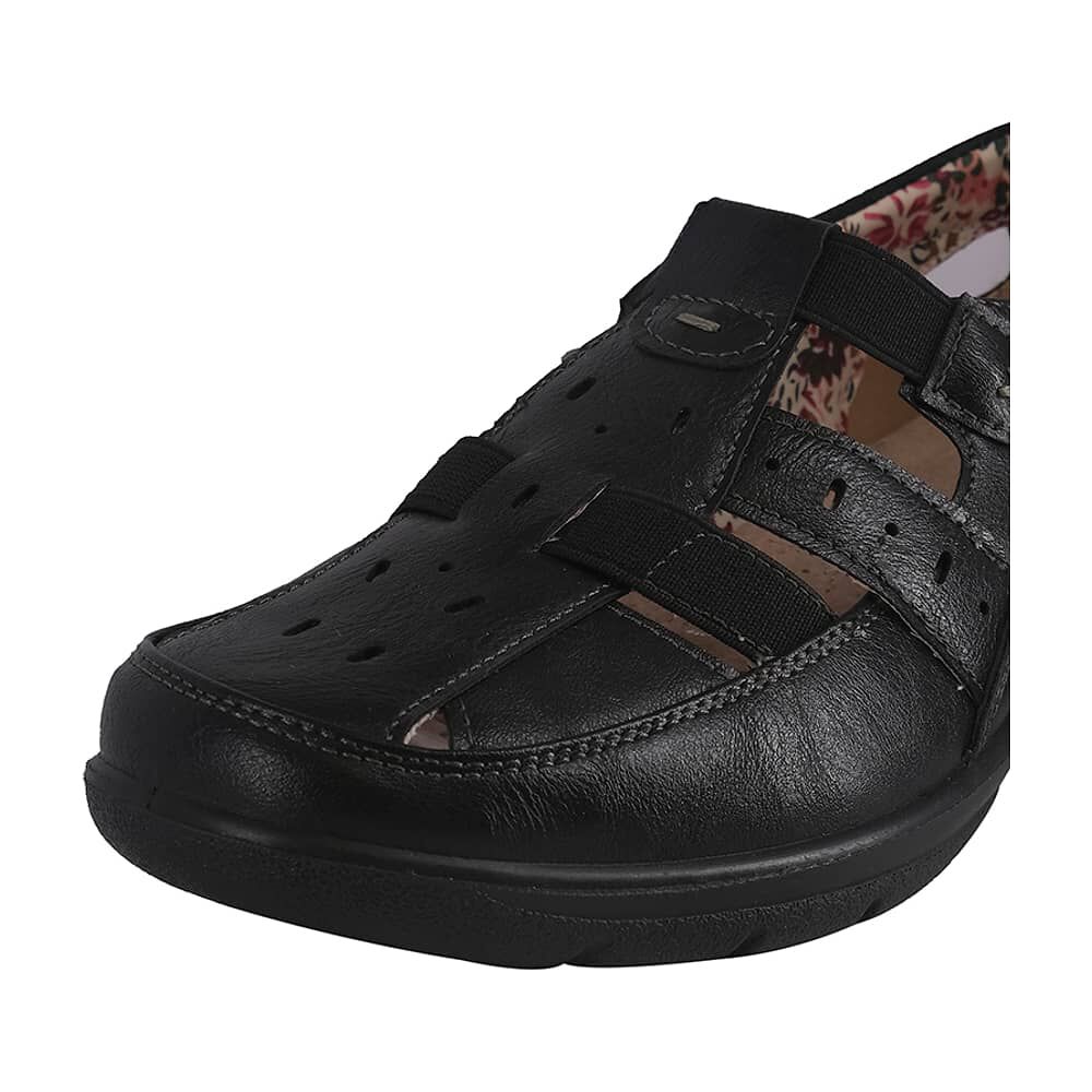 Mocasin Crisantemo Negro Passer image number 3.0