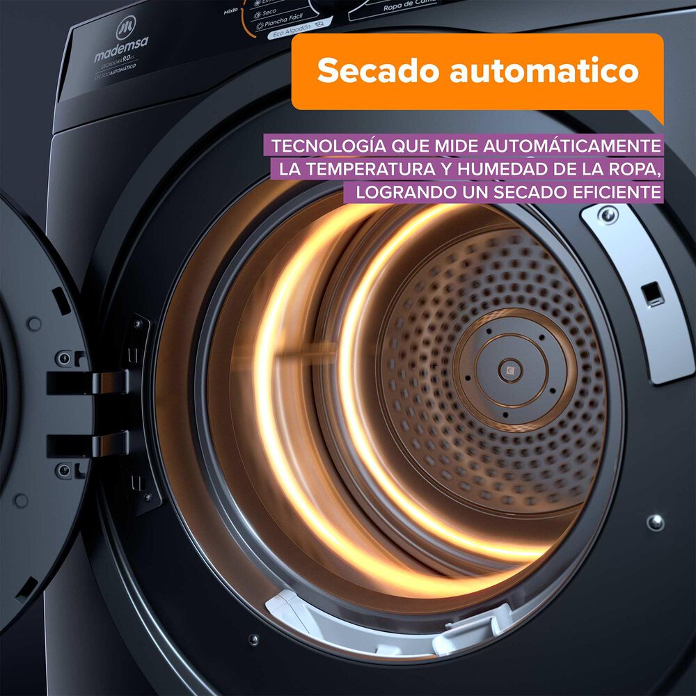 Secadora De Ropa 9kg Carga Frontal Secado Autom&aacute;tico 9d Szg image number 6.0
