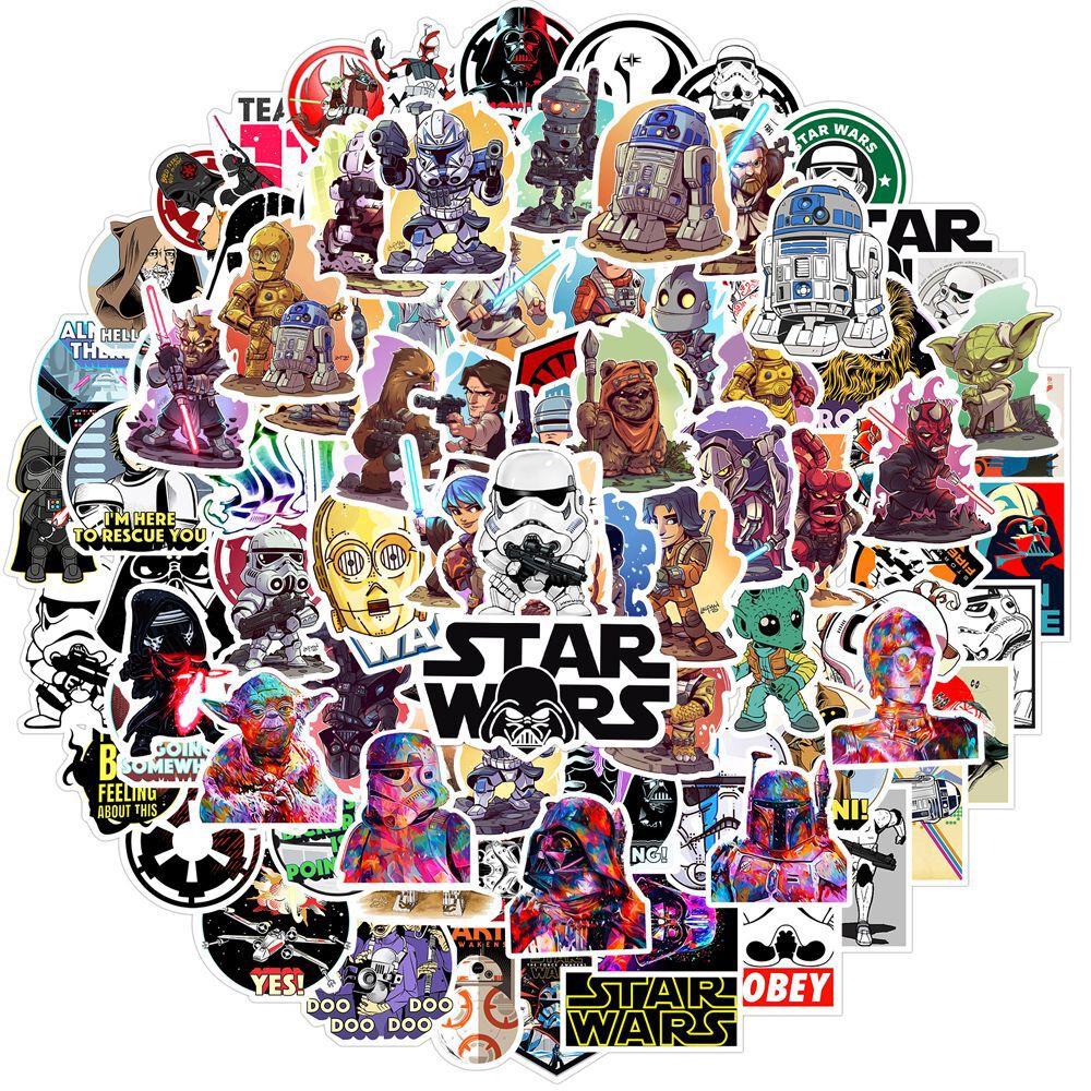 Pack Sticker Star Wars Stormtooper Darth Vader image number 0.0