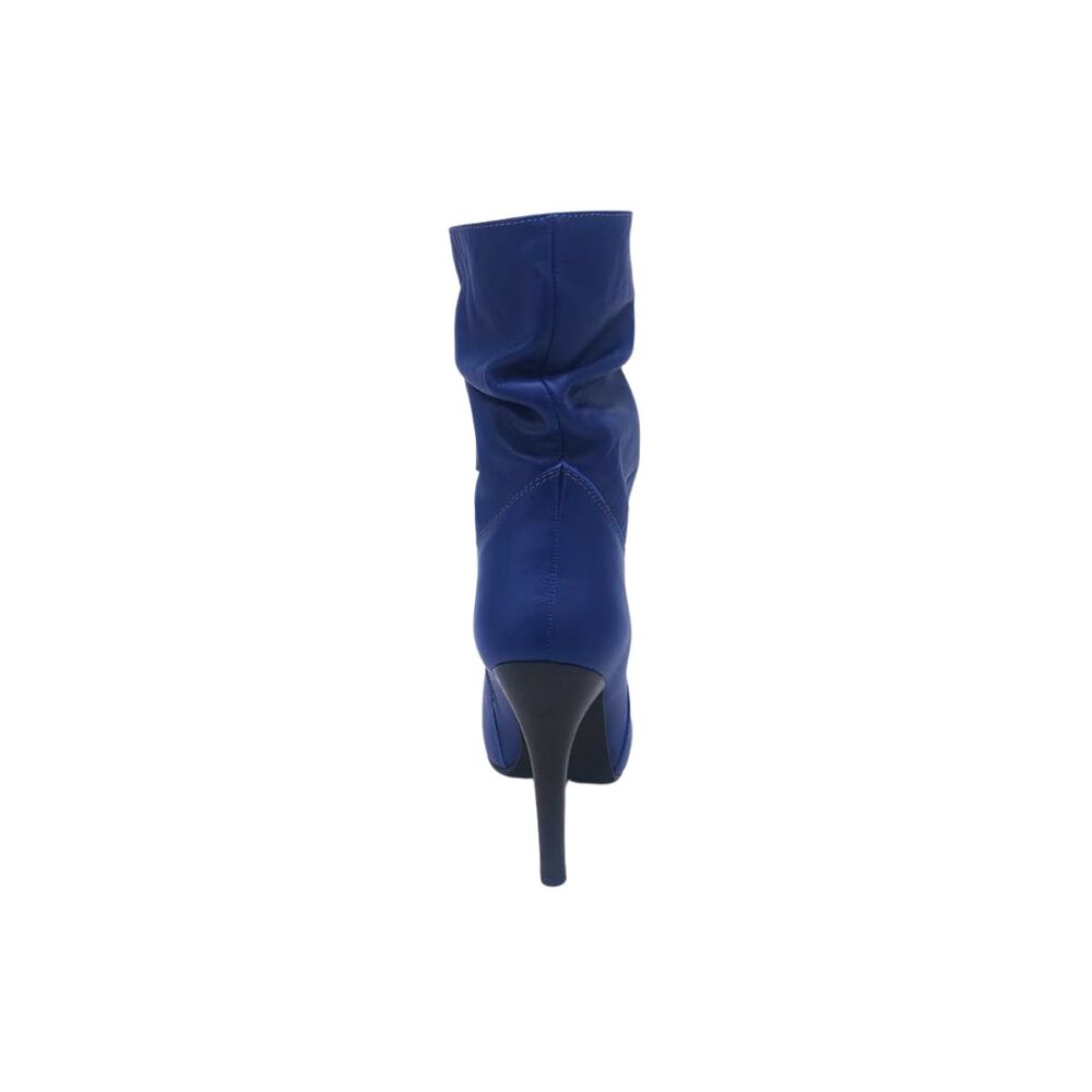 Bota Vilma Azul Cuero Pao Pecados image number 5.0