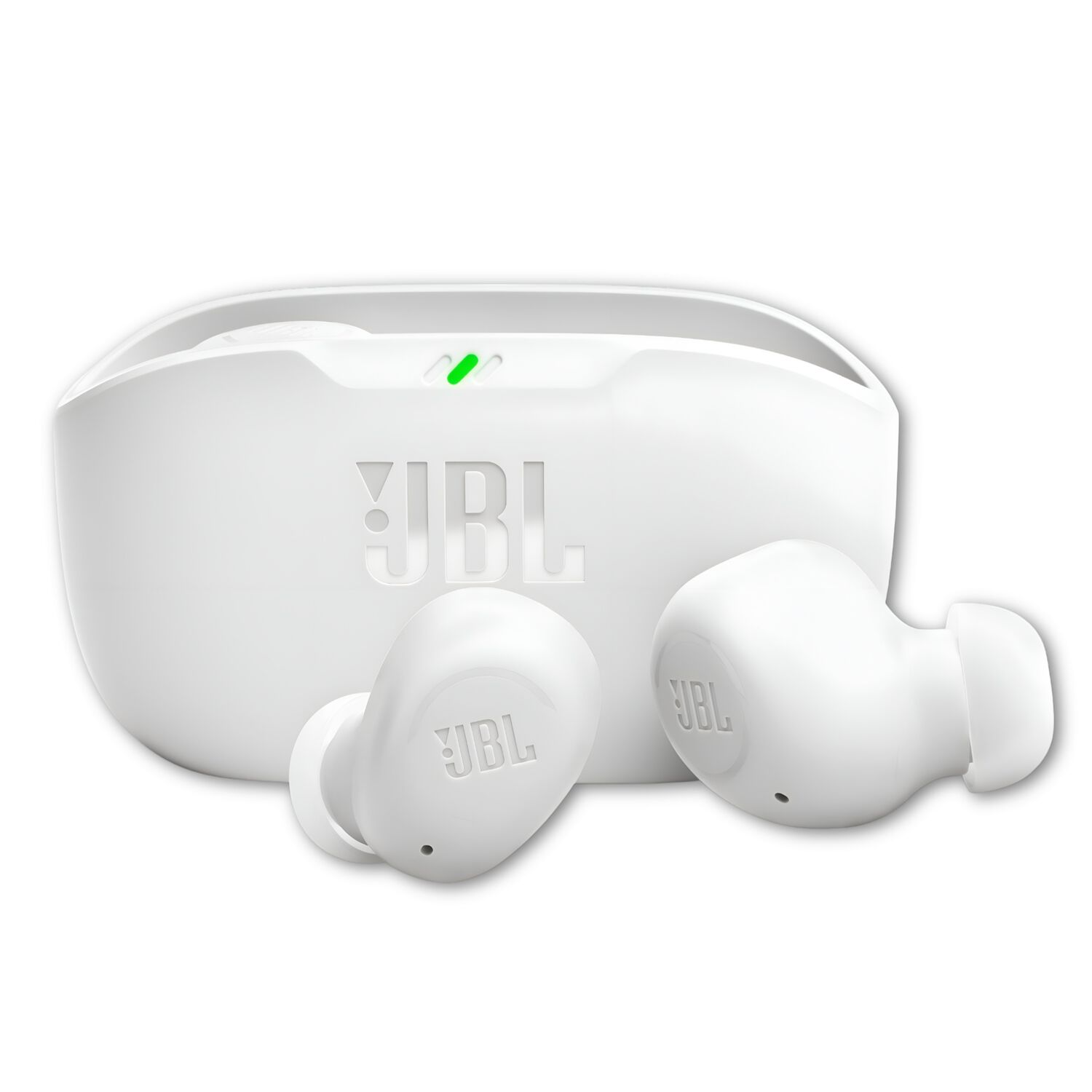 Aud&iacute;fonos Jbl Bluetooth Tws Wave Buds Autonom&iacute;a De 32h White image number 1.0