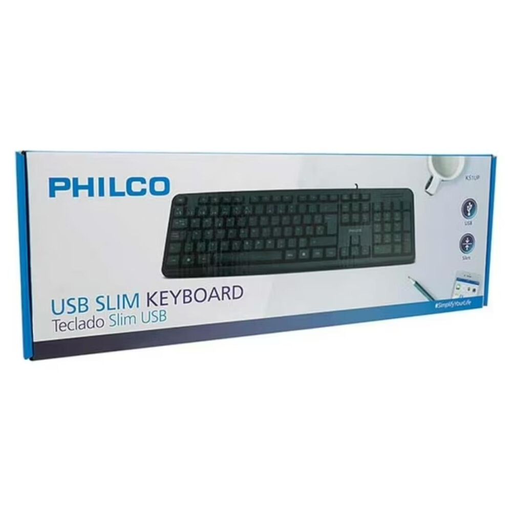 Teclado Standard Usb 105 Teclas Negro image number 4.0