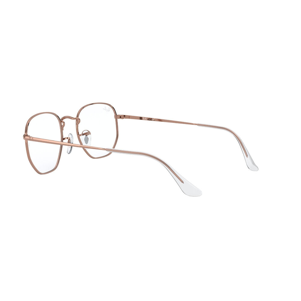 Lentes Ópticos Hexagonal Rosado Ray-ban Optical image number 4.0